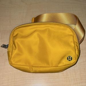 Lululemon belt bag yellow